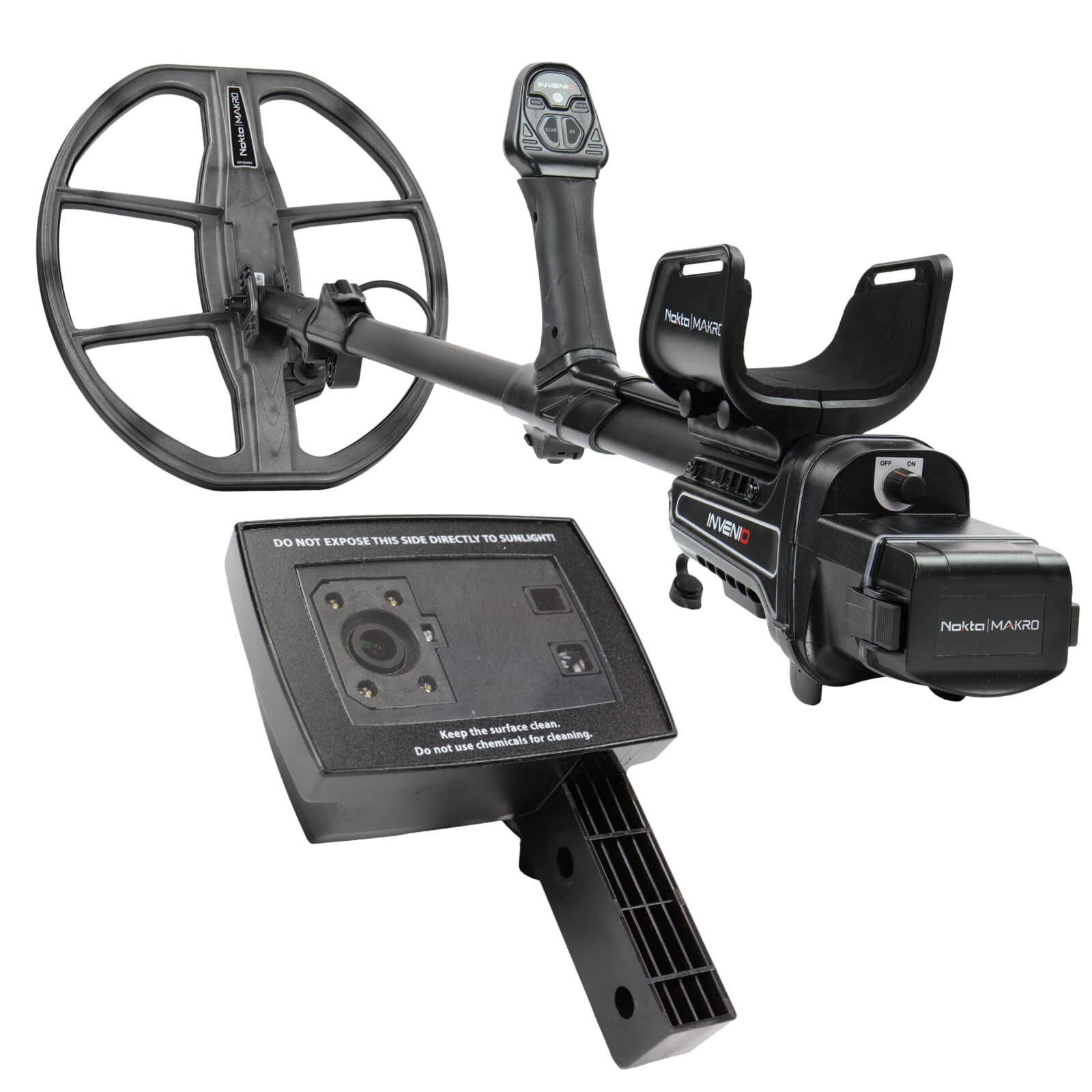 Nokta Invenio Smart Metal Detector with 3D Imaging System - Professional Gold & Treasure Hunting Equipment for Beach, Field & Archaeological Exploration