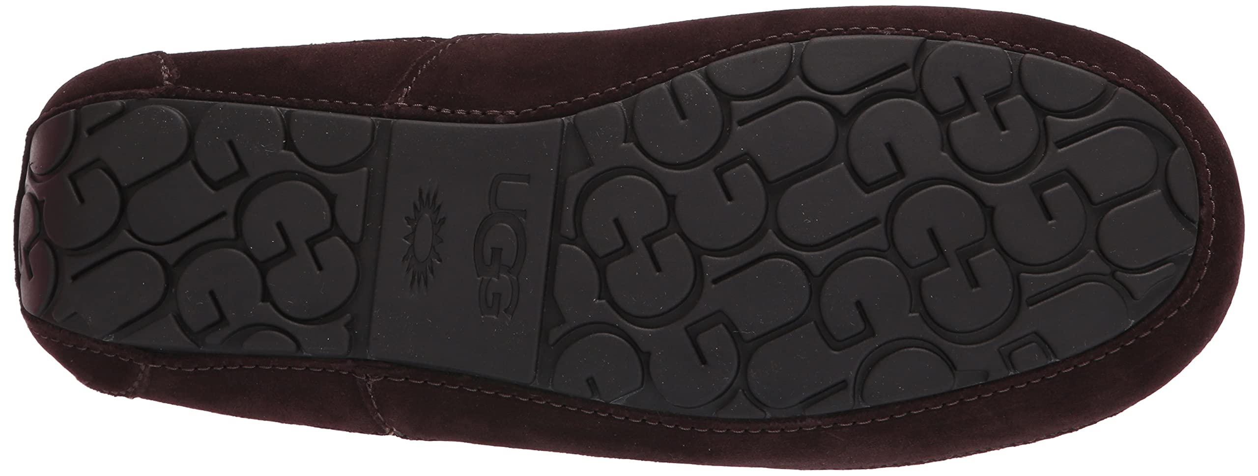 UGG Men's Ascot Slipper - Comfortable Indoor/Outdoor House Shoes with Genuine Sheepskin - Perfect for Lounging, Travel & Cold Weather