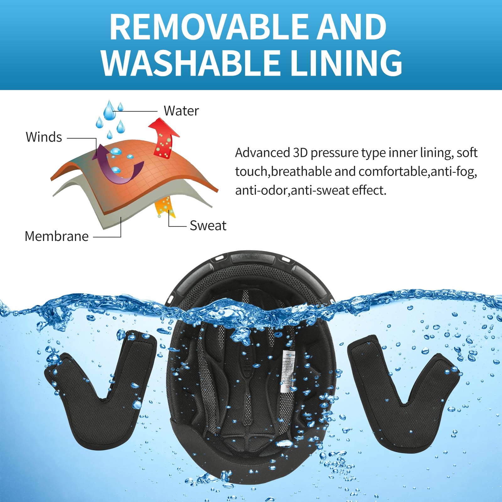DOT Approved Bluetooth Modular Motorcycle Helmet with Dual Visor - Full Face Flip Up Helmet with Integrated Bluetooth for Men & Women - Perfect for Commuting, Touring and Long Rides