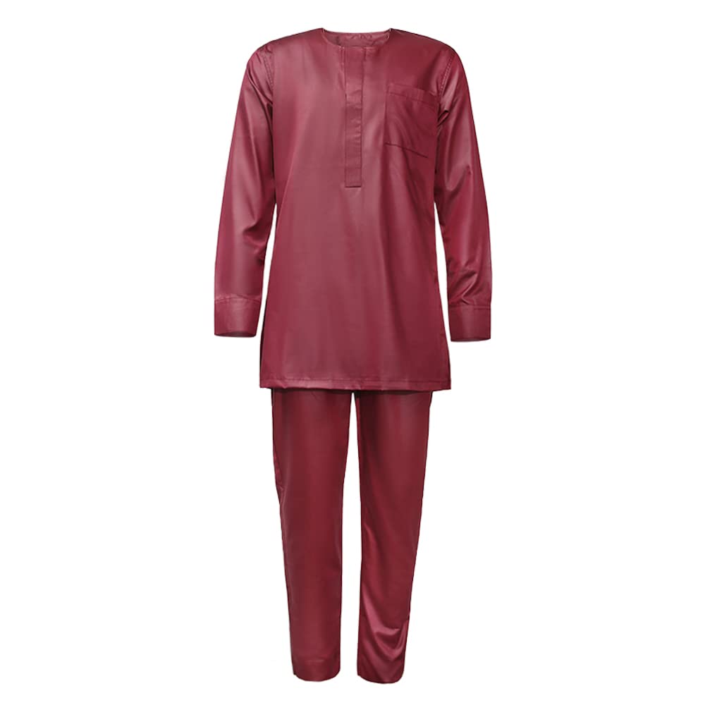 Premium African Men's Agbada Boubou Set - Traditional Nigerian Wedding Attire with Handmade Embroidery - Elegant Caftan Outfit for Special Occasions, Cultural Events & Formal Gatherings