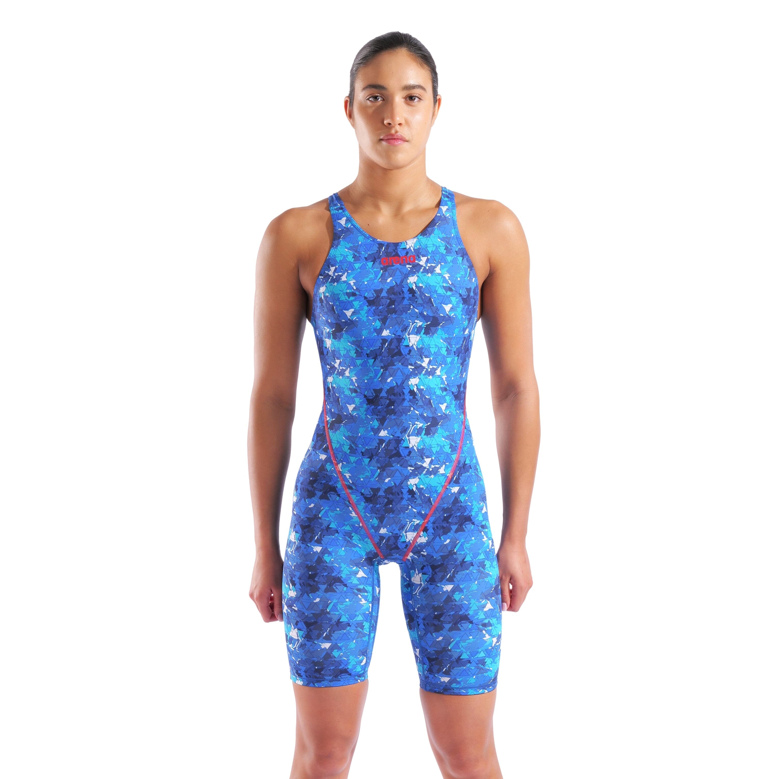 Arena Powerskin ST NEXT Women's Kneeskin Limited Edition Swimsuit - Splashy/Multi Color - High-Performance Competitive Swimwear for Training & Racing
