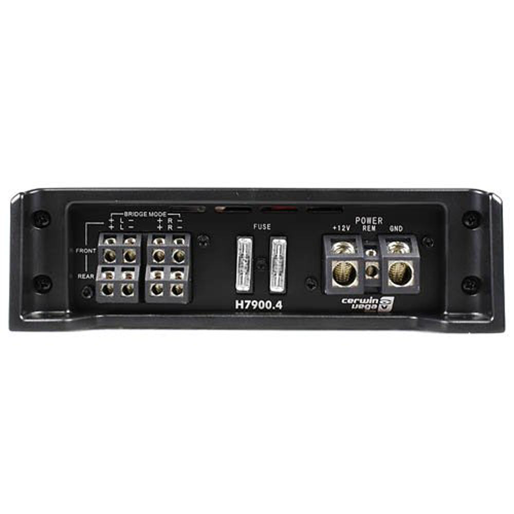 Cerwin Vega H7900.4 900W Max (360W RMS) HED 7 Series 4 Channel Car Amplifier - High Power Audio System for Cars, Trucks & SUVs - Perfect for Upgrading Your Vehicle Sound System
