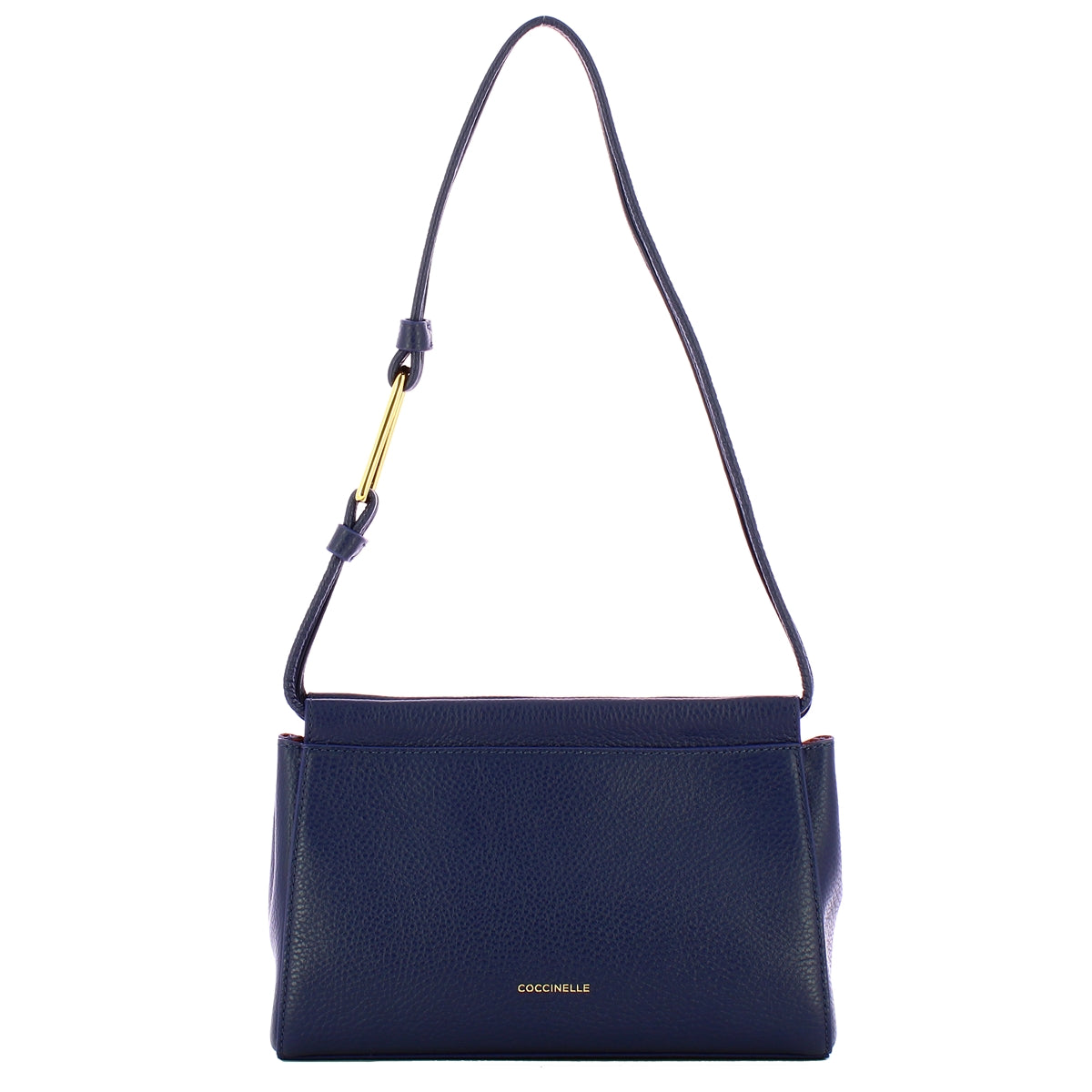 Coccinelle Emily Royal Blue Leather Shoulder Bag RG0520101 - Elegant Crossbody Purse for Women, Perfect for Work, Travel & Everyday Use