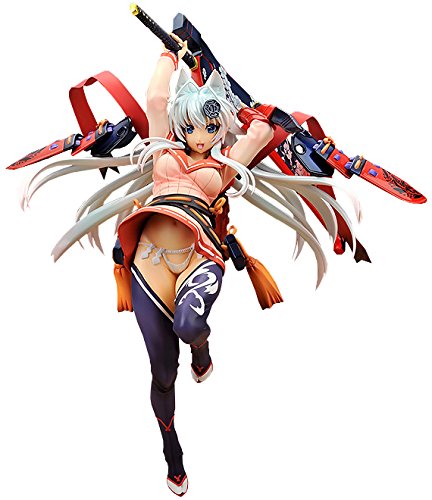 Alter Hyakka Ryouran Jubei Yagyuu PVC Figure (Hakugin No Kenki Version) 1:8 Scale Anime Collectible - Perfect for Display in Anime Collections, Gaming Rooms, and Otaku Decor