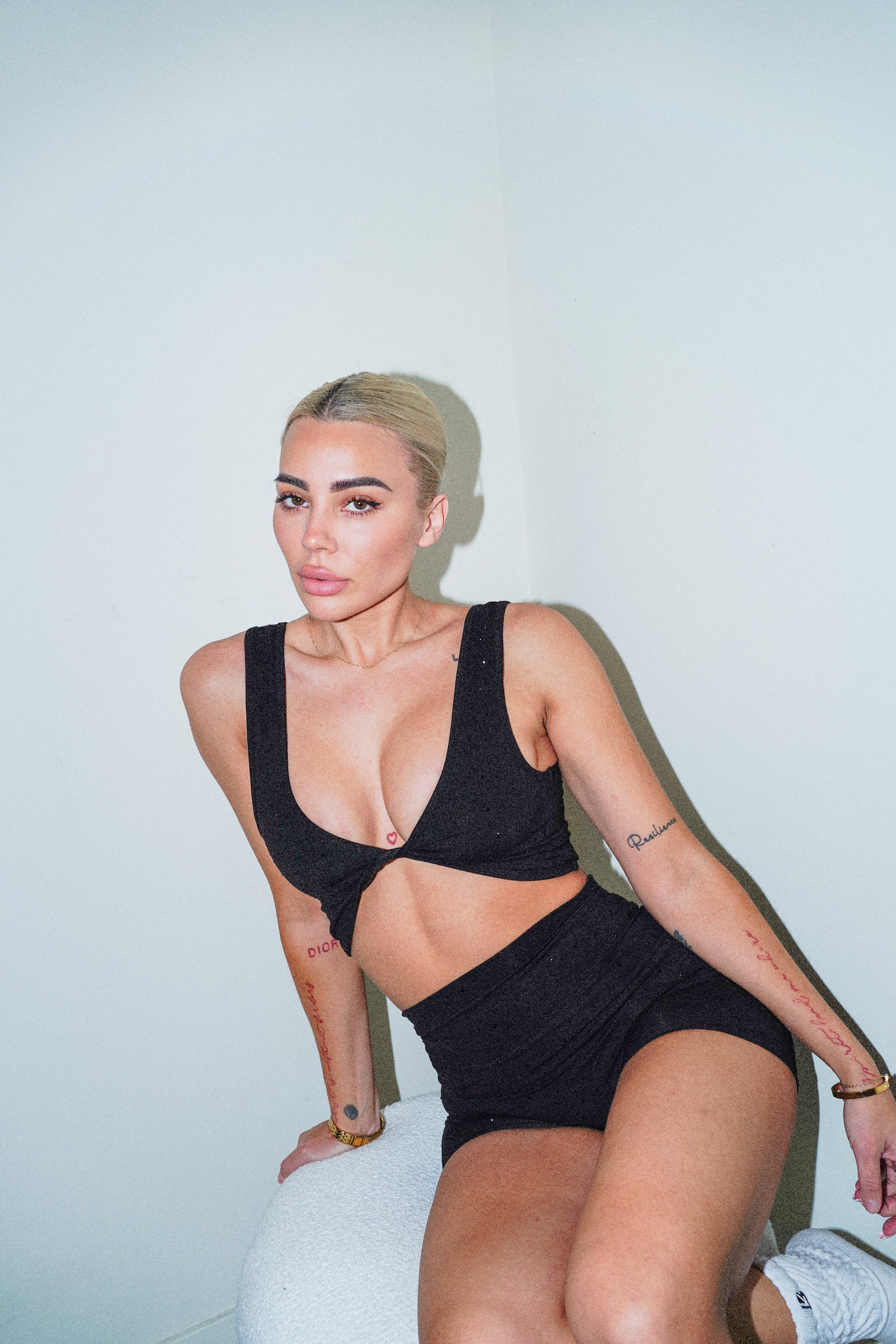Laguna Bra - Black Gem Lace Bralette for Women | Comfortable & Sexy Underwear for Everyday Wear | Perfect for Date Night, Lounge & Sleep