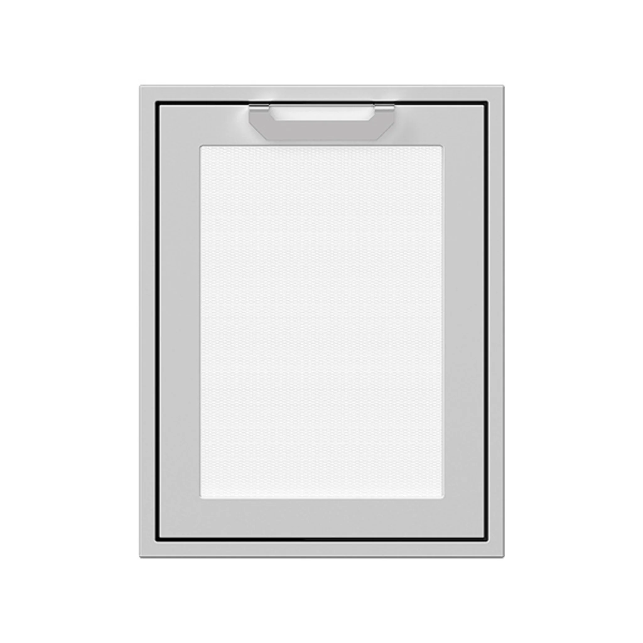 Hestan 20-Inch Outdoor Trash & Recycle Bin Drawer - Durable Stainless Steel Waste Container for Patio, Deck, or Backyard - Perfect for Recycling & Garbage Disposal