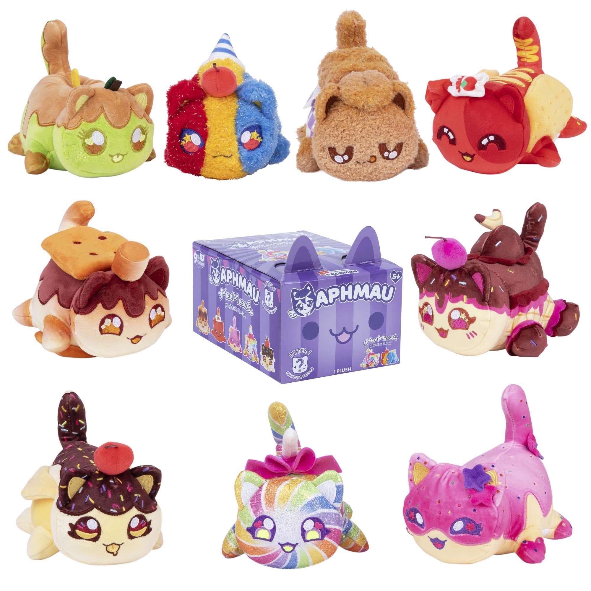 Aphmau MeeMeows 6-Piece Mystery Blind Box Collection - Carnival Treats Edition | Fun Surprise Toys for Kids, Collectors & Party Favors | Perfect for Birthday Gifts, Classroom Rewards & Anime Lovers