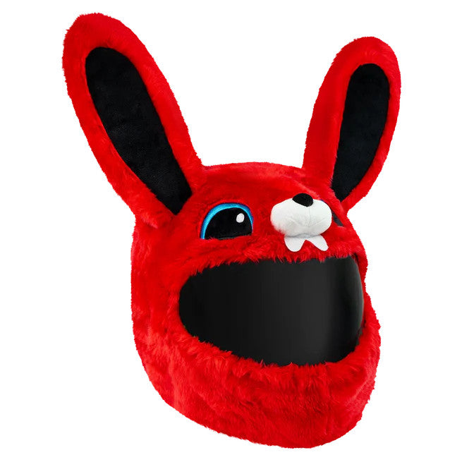 Red Bunny Helmet Cover - Waterproof & Durable Motorcycle Helmet Protector for Men & Women - Perfect for Riding, Travel, and Outdoor Adventures