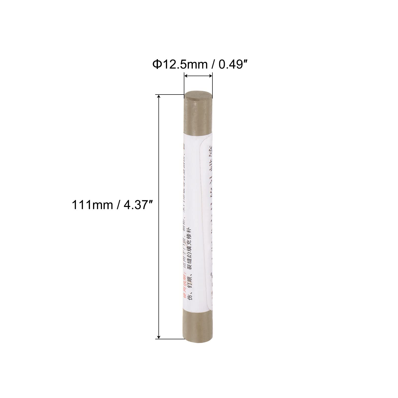uxcell Wood Wax Filler Stick - Furniture Repair Crayons for Scratches & Holes - Wood Brown Touch Up Wax Paint Pens for Laminate Floors, Tables & Desks - Perfect for Home DIY Wood Restoration Projects