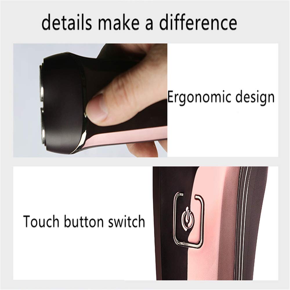 Rechargeable Electric Shaver for Men - Waterproof Body & Face Shaver with LED Display - Perfect for Travel, Gym & Daily Grooming