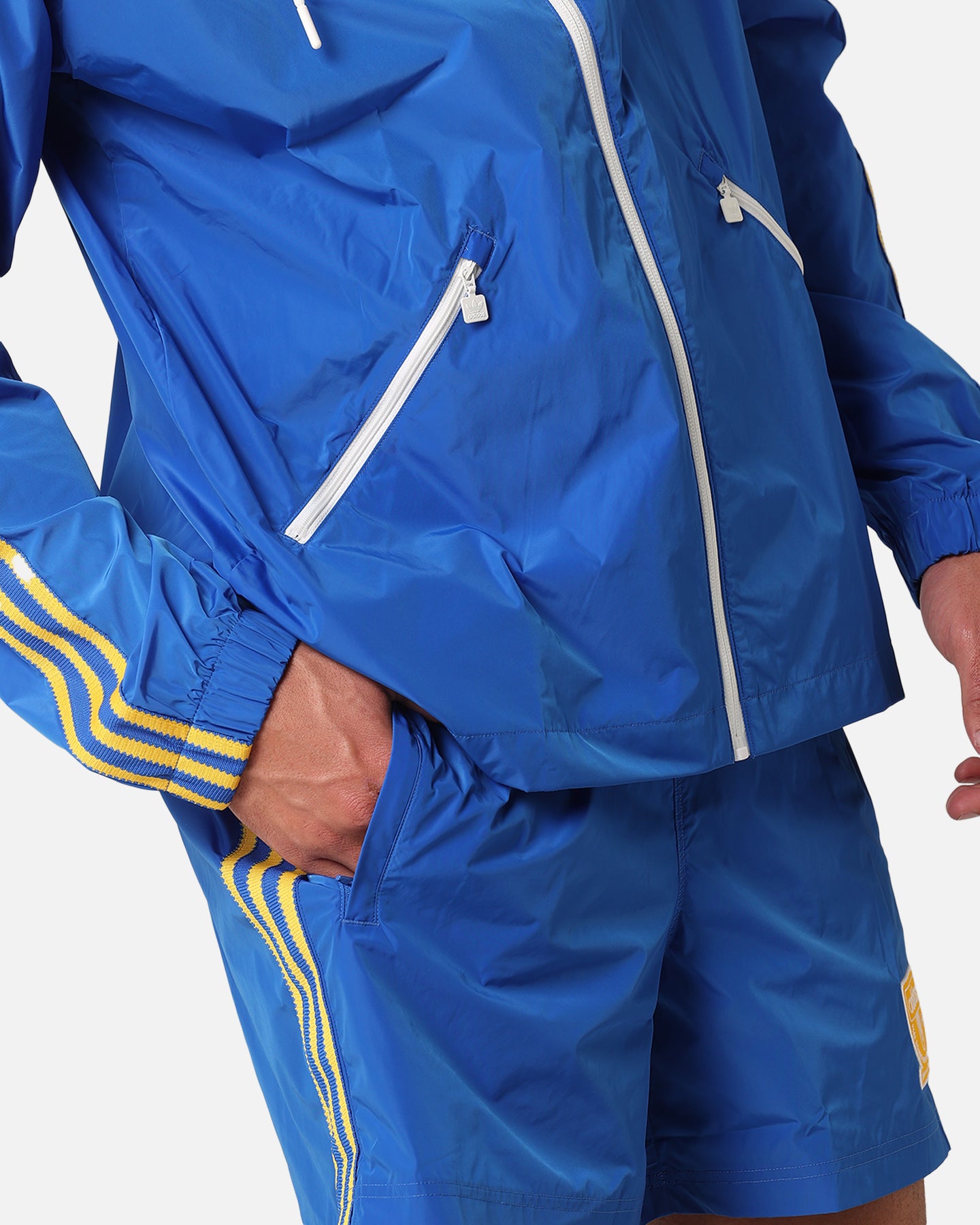 Adidas Graphic Sprinter Shorts for Men - Blue Athletic Running Shorts with Comfortable Fit - Perfect for Gym, Jogging & Casual Wear