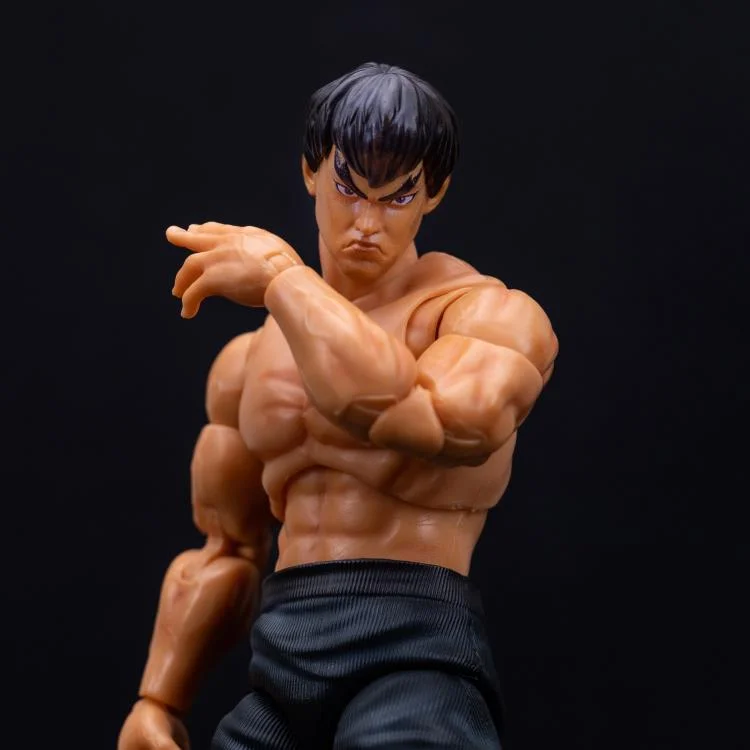 Jada Toys 1/12 Scale 6-Inch Ultra Street Fighter II Action Figure - Fei Long Collectible for Display & Gaming | Perfect for Fans, Collectors & Cosplay Enthusiasts