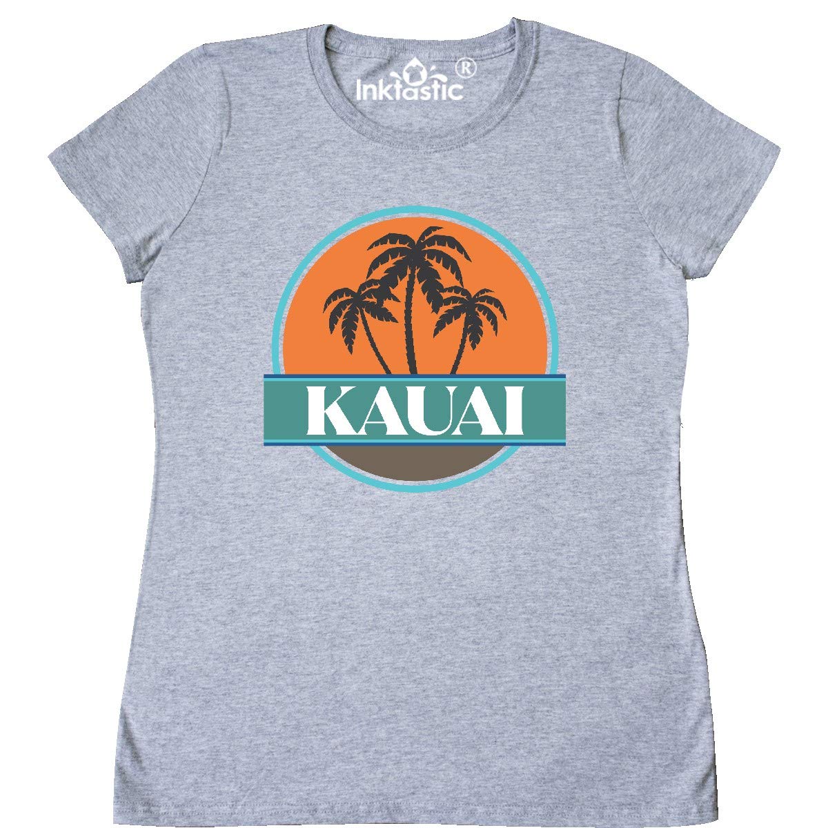 Inktastic Kauai Hawaii Vacation Trip Women's T-Shirt - Comfortable Casual Tee for Beach, Travel & Island Getaways
