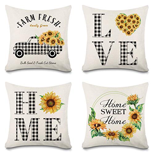 Colorful-home Love Sunflower