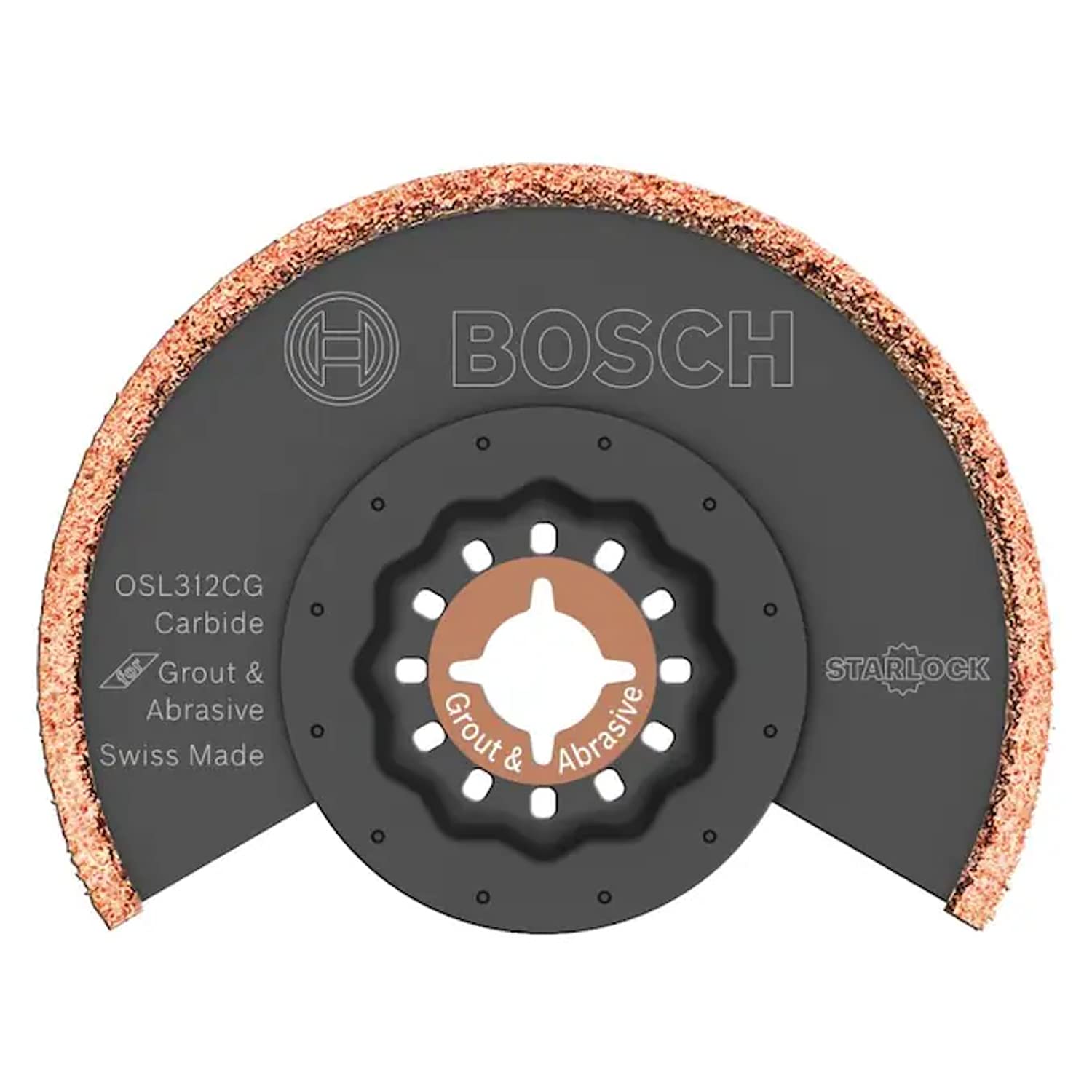 Bosch Starlock Carbide Oscillating Multi-Tool Blade - Premium Cutting Blade for Wood, Metal & Drywall - Perfect for DIY Projects, Home Renovations & Professional Construction Work