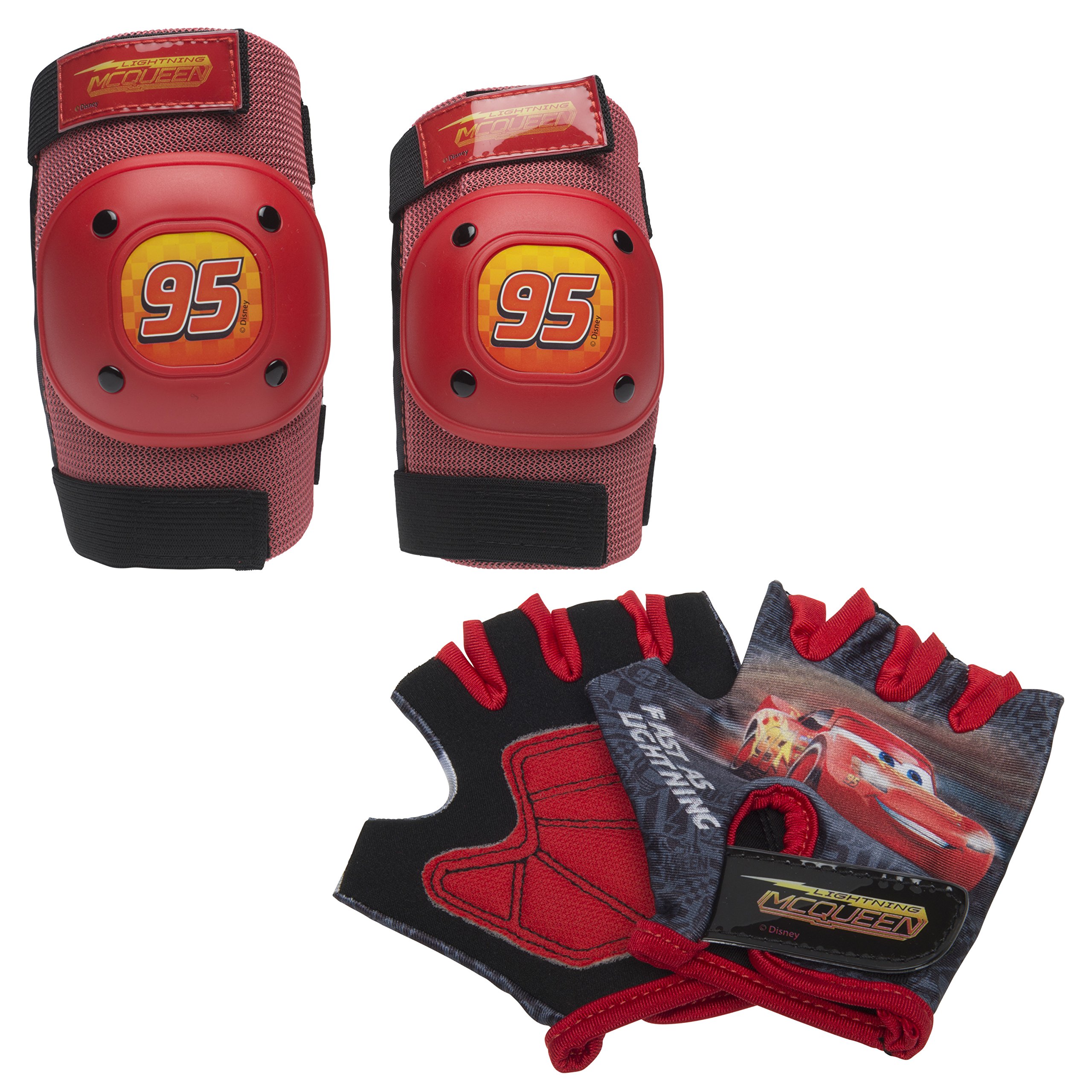 Disney Pixar Cars Steering Wheel Playmat & Gloves Set for Kids - Interactive Driving Game Toy for Boys & Girls, Perfect for Pretend Play and Road Trip Fun