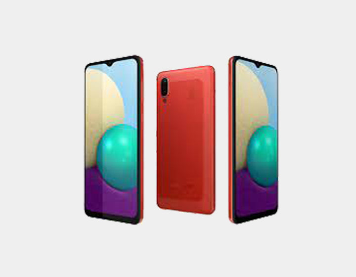 Samsung Galaxy A02 A022G/DS 32GB Unlocked Smartphone - 2GB RAM, Dual SIM, LTE GSM (Red) - Perfect for Travel, Work & Everyday Use