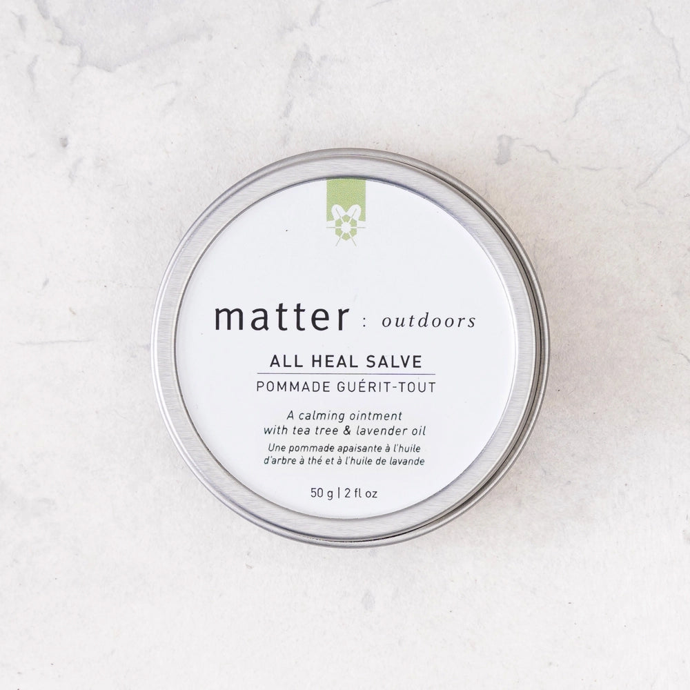 Matter Outdoors All Heal Salve 42g - Natural Healing Balm for Cuts, Burns & Skin Irritations | Perfect for Camping, Hiking & Outdoor Adventures