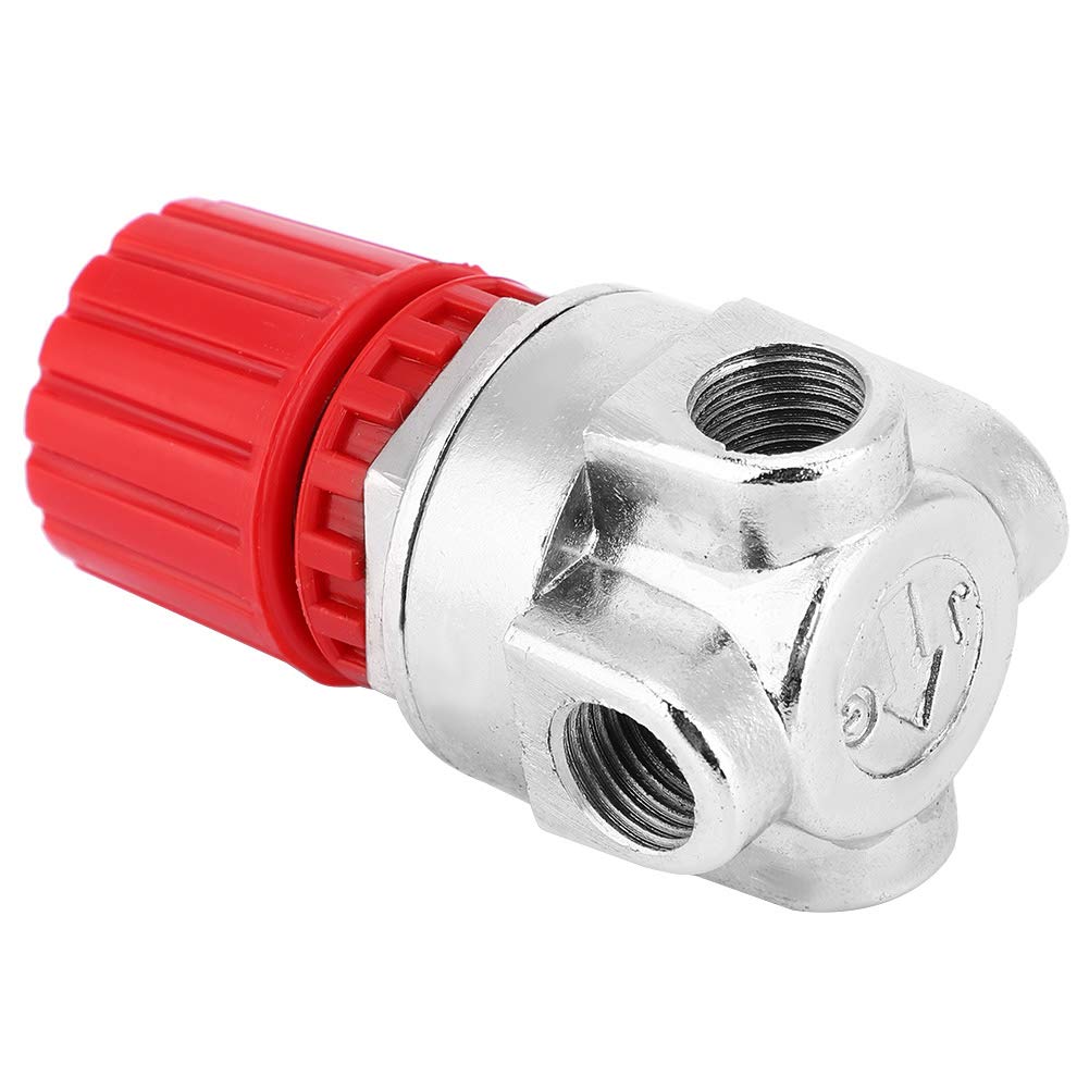 High Precision 4-Hole Water Pressure Regulator Valve - RVSKY Steel Water Pressure Reducing Valve for Plumbing, Irrigation & RV Use