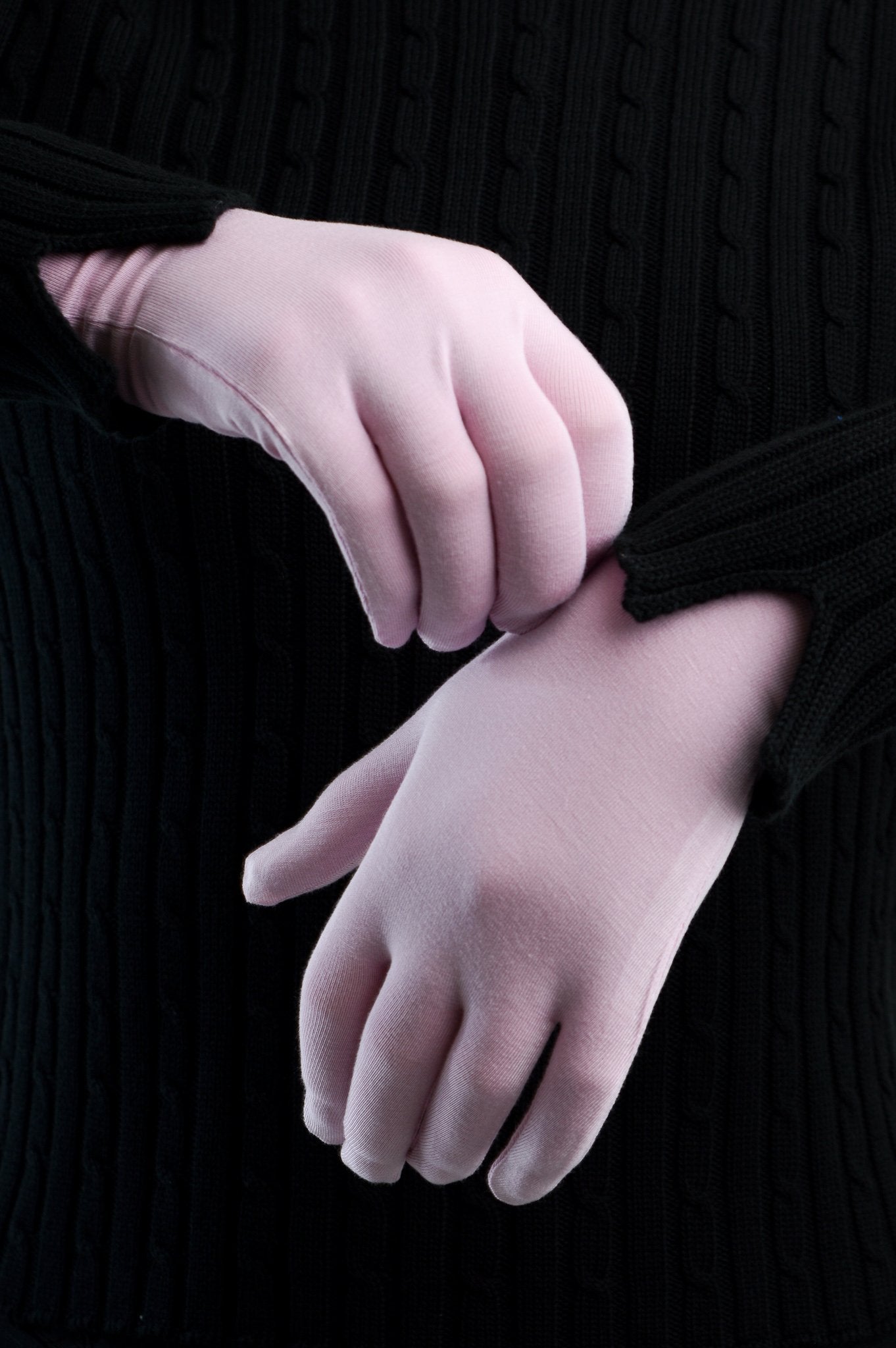 Pastel Pink Bamboo Gloves - Soft & Breathable for Gardening, Cooking & Cold Weather - Eco-Friendly & Hypoallergenic