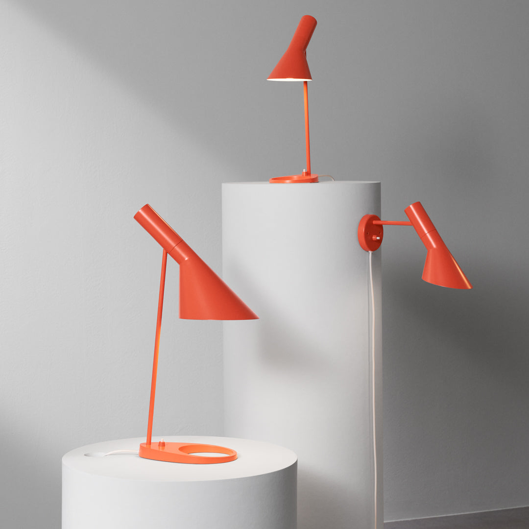 Stylish AJ Mini Table Lamp - Compact LED Nightstand Light for Bedroom, Living Room & Office - Perfect for Reading, Decor & Ambient Lighting
