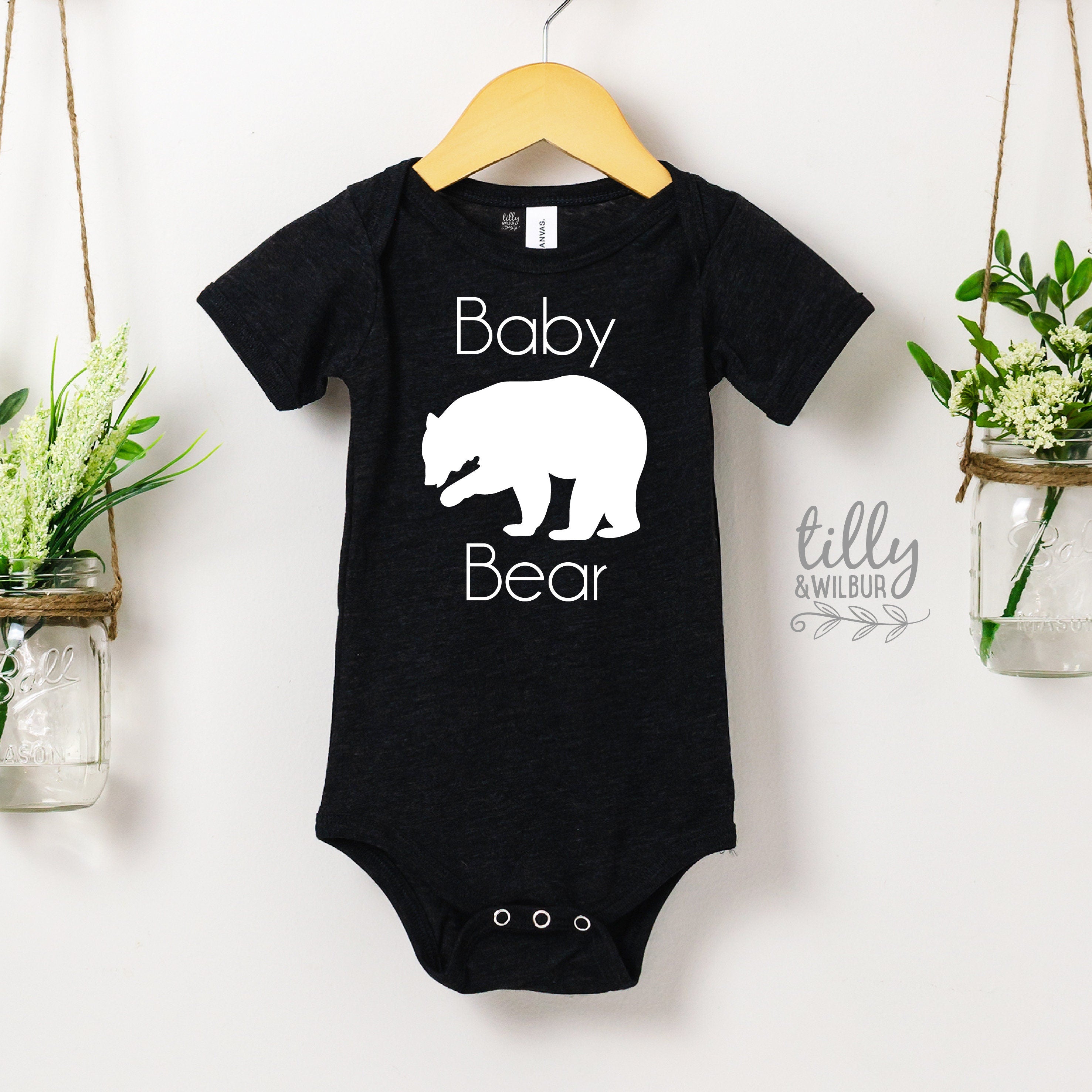Adorable Baby Bear Bodysuit - Soft Cotton Onesie for Newborns & Infants | Perfect for Photo Shoots, Playtime & Everyday Wear