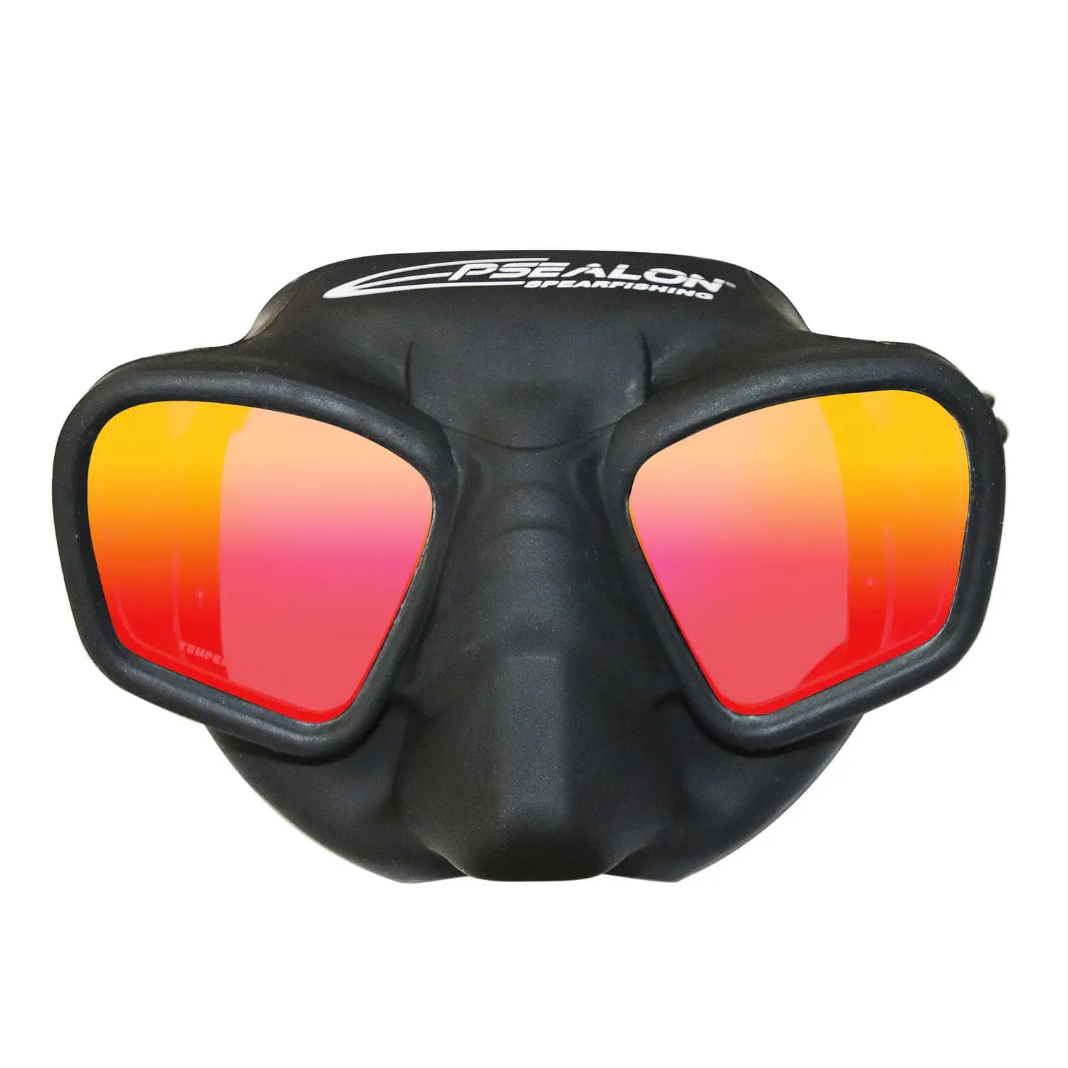 Epsealon SeaWolf Red Flash Scuba Diving Mask - High Visibility & Comfort for Snorkeling, Spearfishing & Underwater Adventures