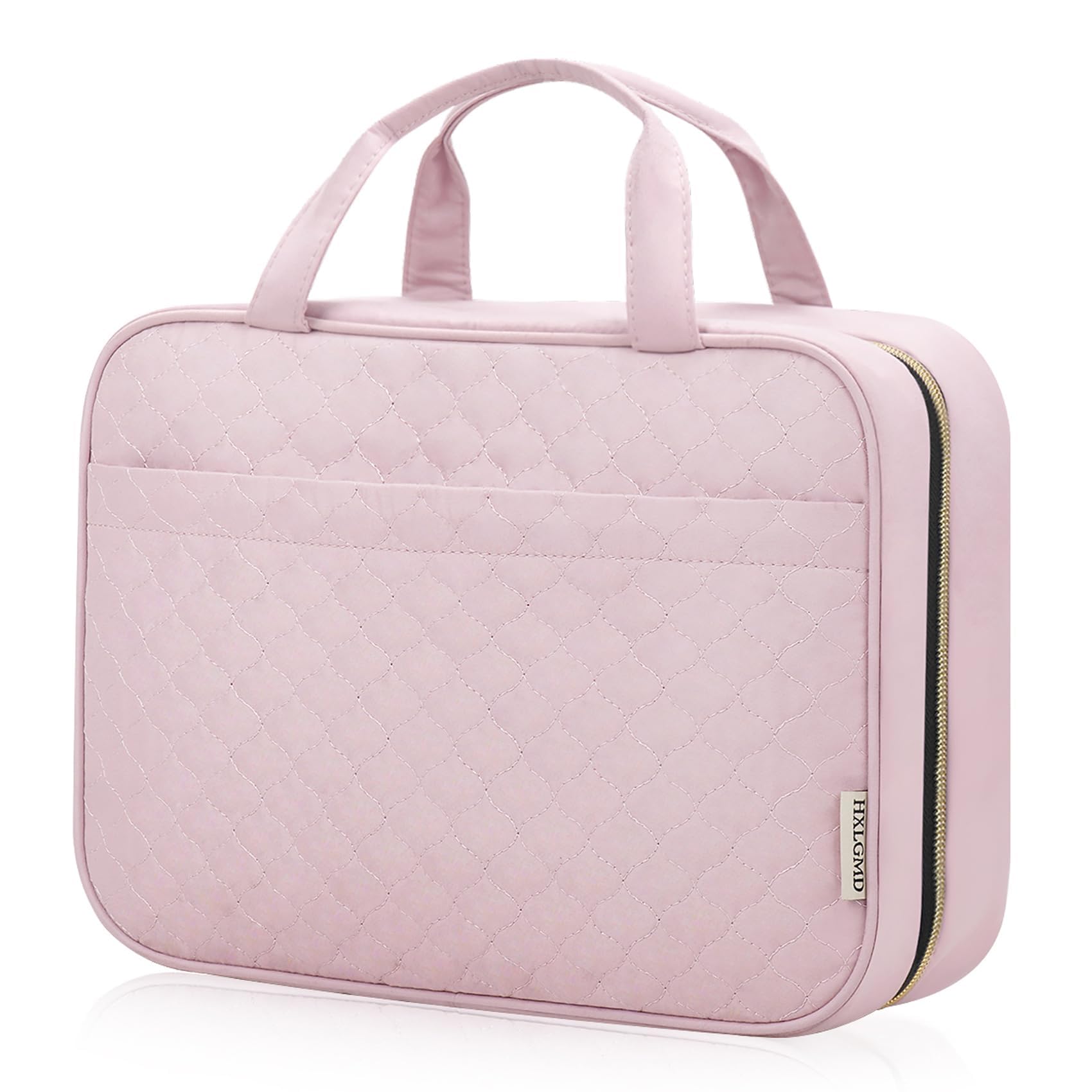 Waterproof Hanging Travel Toiletry Bag for Women - Portable Cosmetic Organizer with Hook for Makeup, Shampoo & Toiletries | Perfect for Airplane, Camping & Gym Essentials