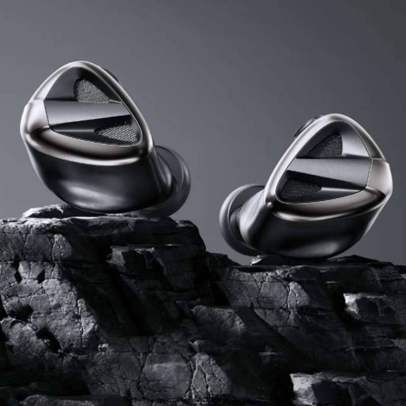 FiiO FH19 Hybrid In-Ear Earphones with 2 Dynamic Drivers + 6 Knowles Balanced Armatures - HiFi Audiophile IEMs for Music Lovers & Studio Monitoring