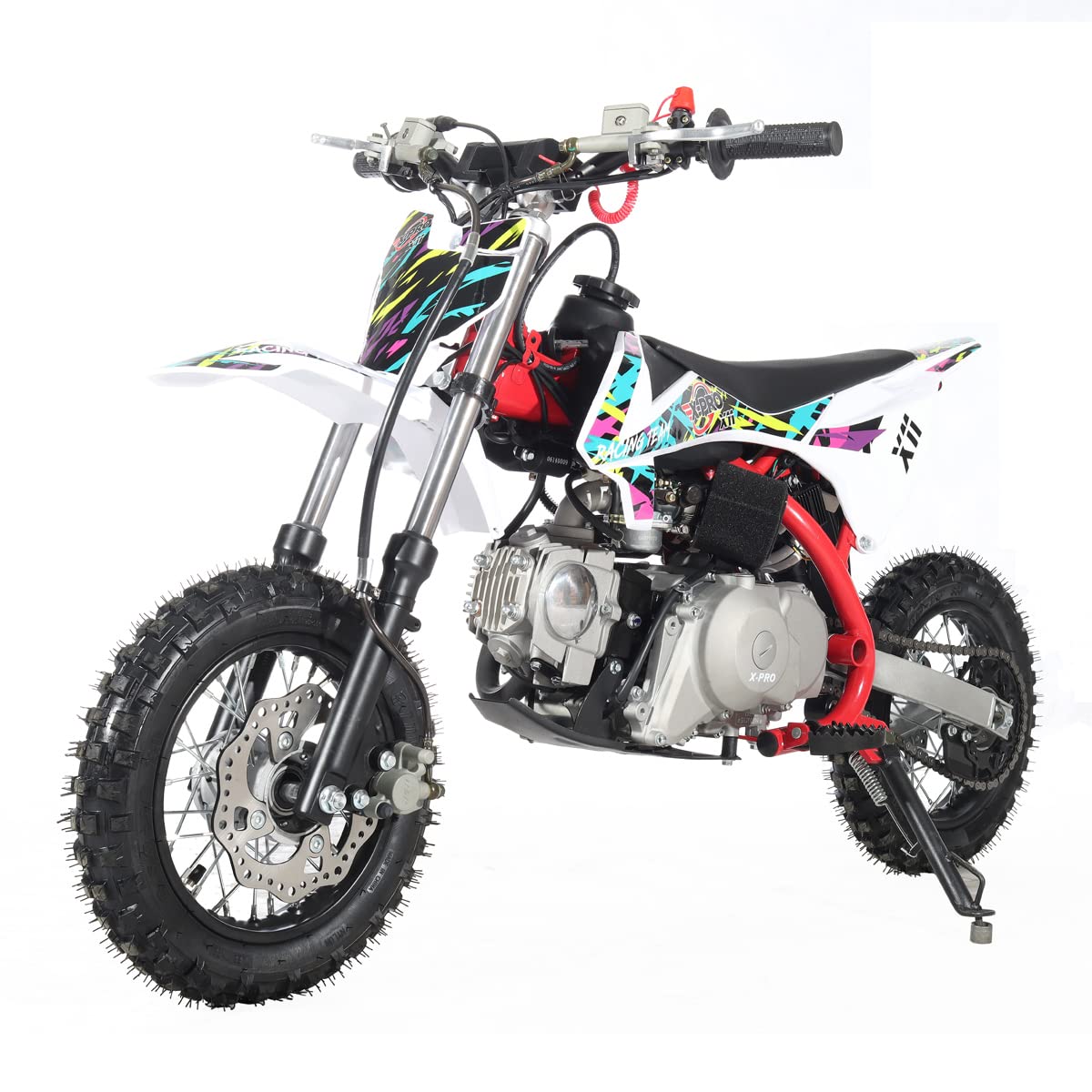X-PRO X11 110cc Gas Dirt Bike - Automatic Transmission Pit Bike with Electric Start & 10