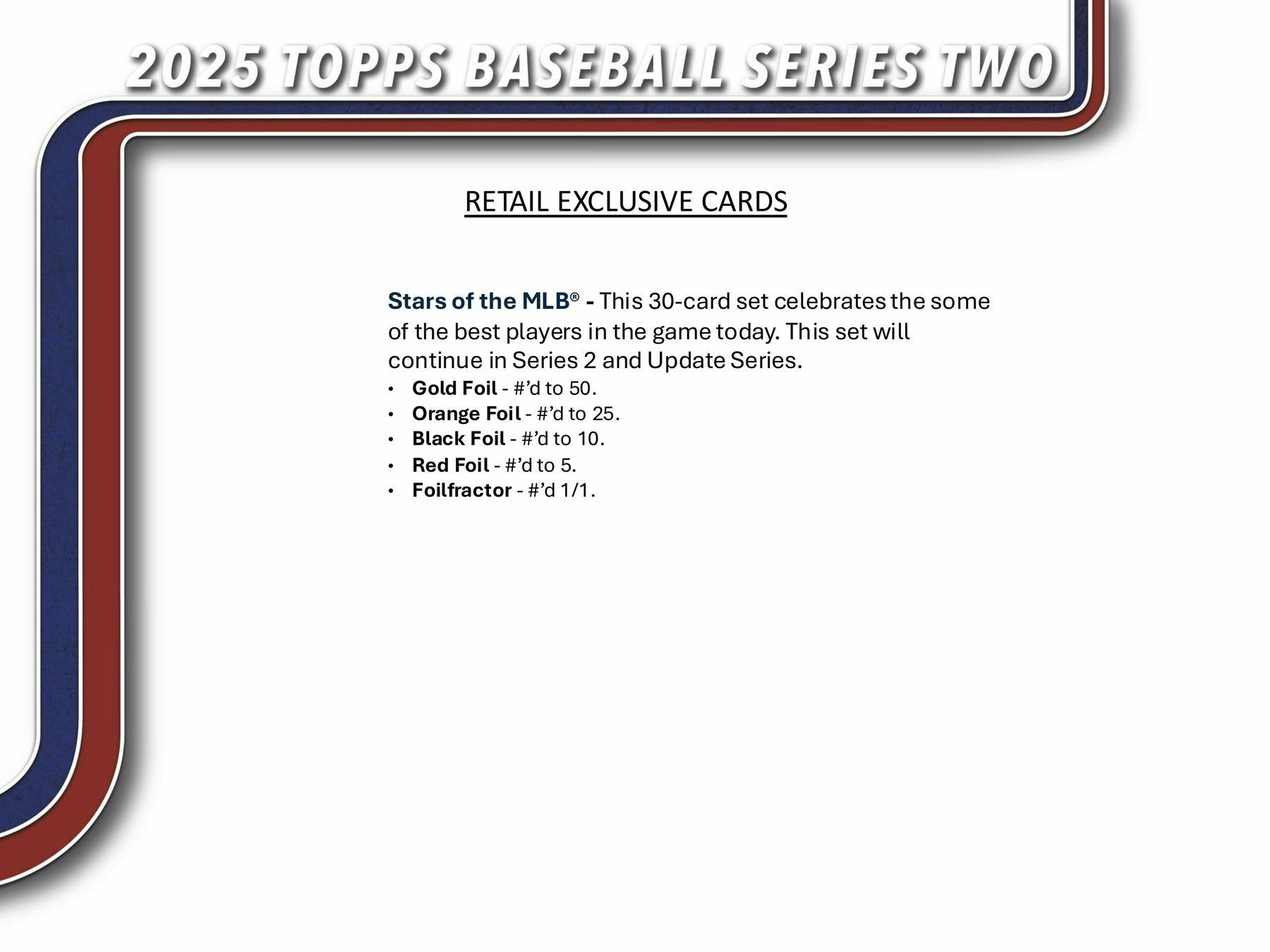2025 Topps Series 2 Baseball Cards - 7 Pack Blaster Box (Pre-Order) | Collectible Trading Cards for Baseball Fans & Card Collectors - Perfect for Gifts, Investments, and Game Day Trading