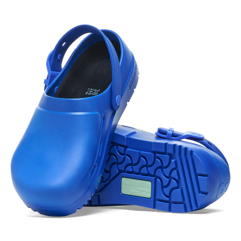 Birkenstock Men's Birki Air 2.0 Polyurethane Sandals - Ultra Blue | Comfortable & Durable Slip-On Shoes for Work, Home, and Outdoor Activities