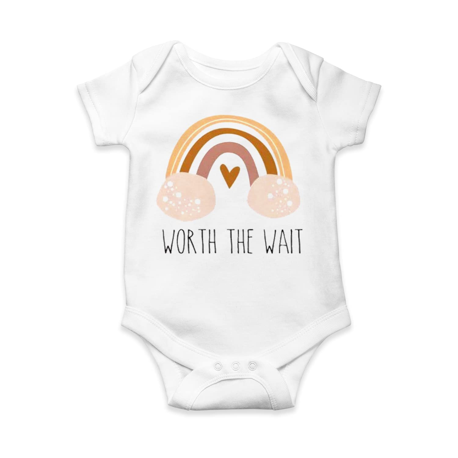 Rainbow 'The Storm Is Over' Baby Onesie - Cute Bodysuit for Newborns, Toddlers & Kids | Perfect Gift for Father's Day, Christmas & Birthdays | Soft Cotton Infant Outfit for Everyday Wear & Special Occasions