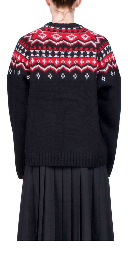 Fair Isle Sweater for Women - Cozy Nordic Knit Pullover with Classic Snowflake Pattern | Perfect for Winter Holidays, Christmas Gifts & Casual Outfits
