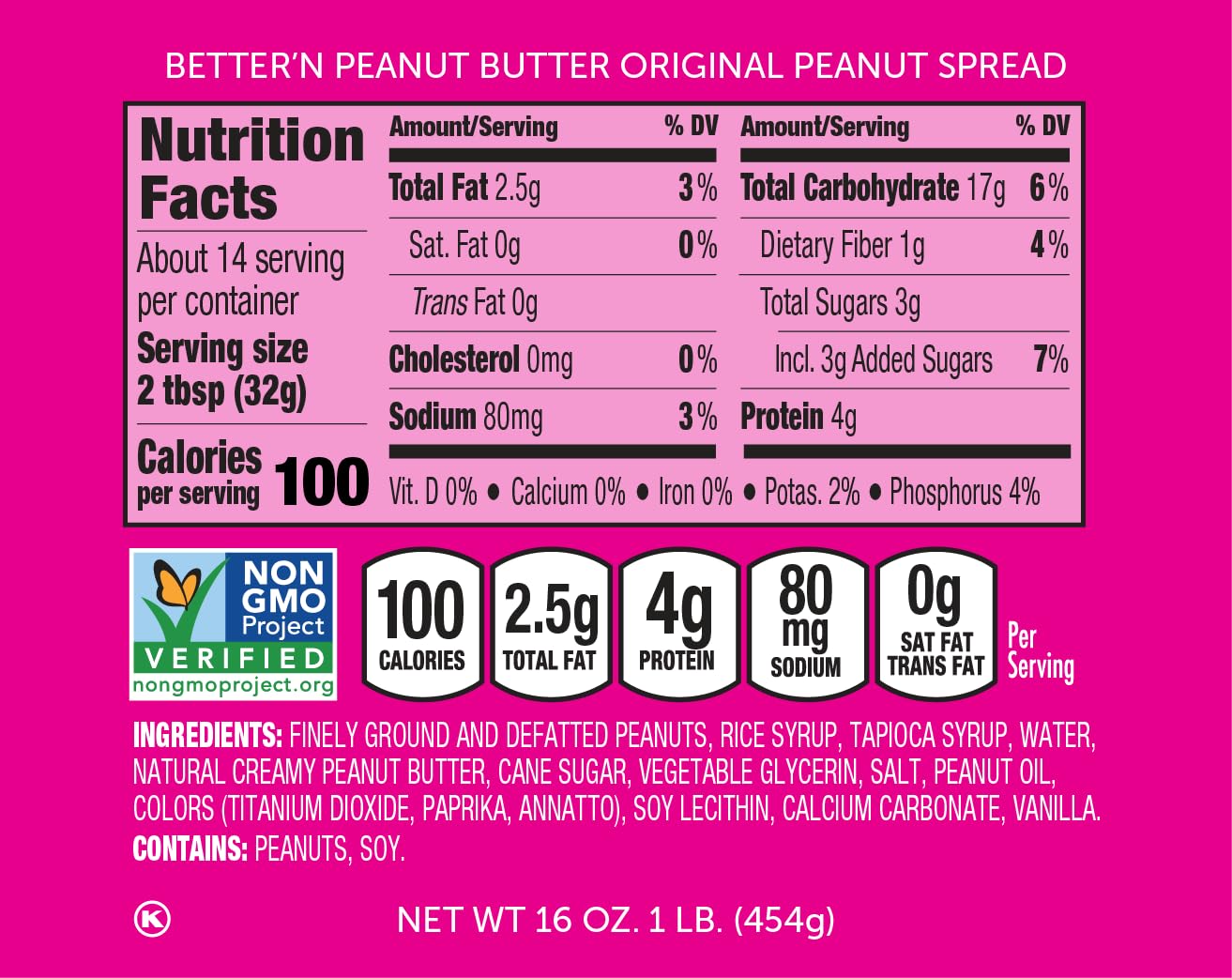 Better'n Peanut Butter Low Fat Spread Variety Pack - Gluten Free, Dairy Free, Low Calorie - Original, Banana & Chocolate Flavors (3 Pack, 16 oz Glass Jars) - Perfect for Healthy Snacks, Smoothies & Baking