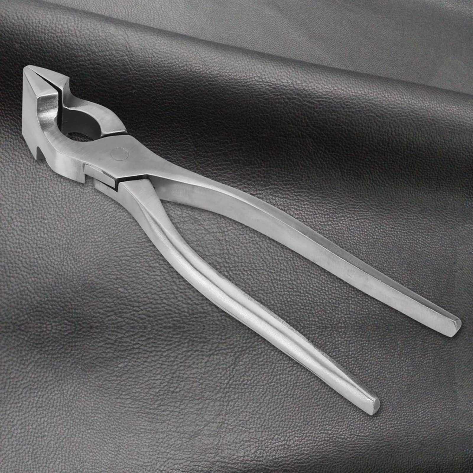 Professional Leather Press Pliers - Oumefar Leather Flattening Tool for Leathercraft, Bag & Belt Making | Adjustable Leather Clamp & Nipper for Smoothing Leather | Perfect for DIY Leather Projects, Handbag Repair & Leatherworking