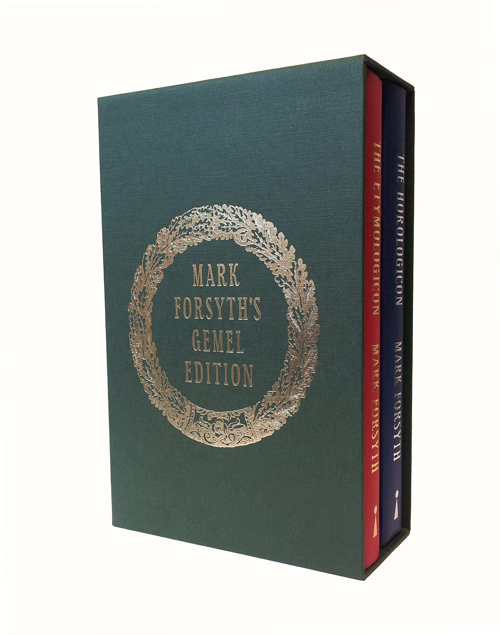 Mark Forsyth's Gemel Edition: Box Set of The Etymologicon & The Horologicon - Perfect for Book Lovers, Word Enthusiasts & Gift Giving