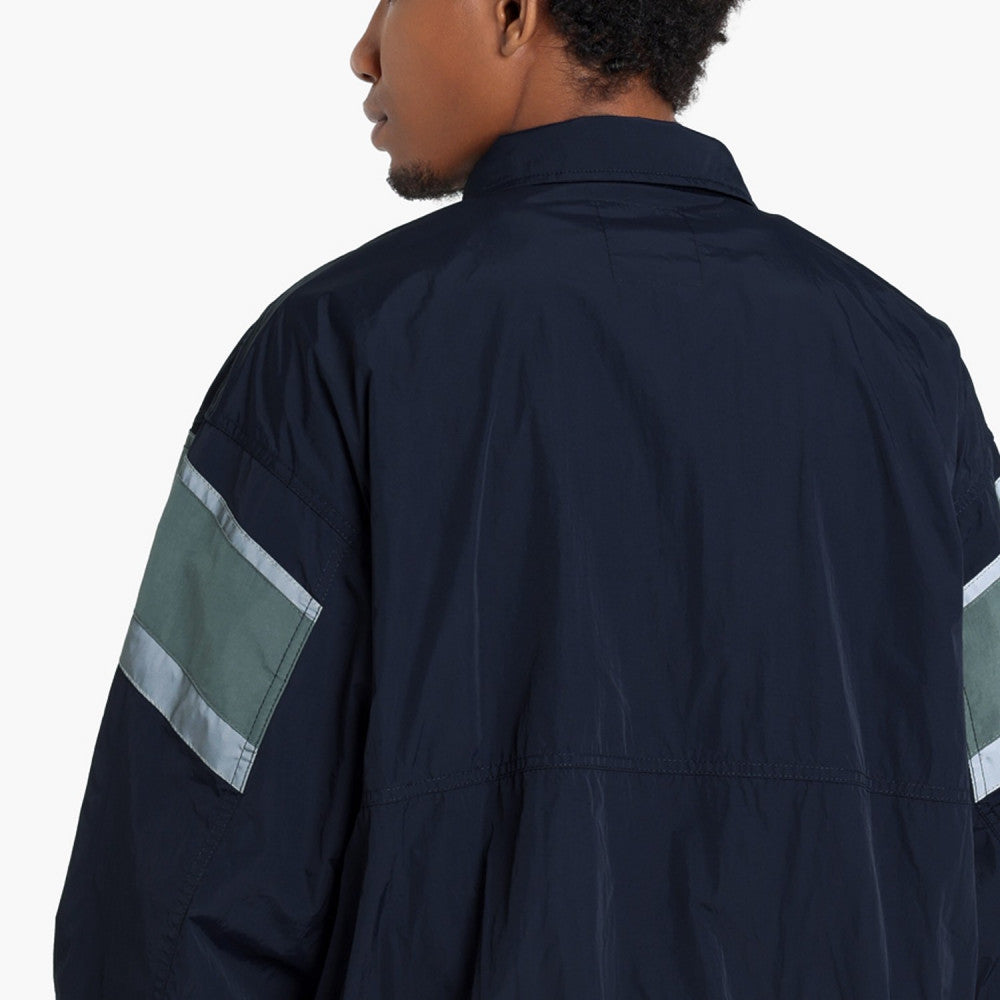 MADNESS TRAINER JACKET - Navy Blue Men's Lightweight Track Jacket for Running, Gym & Streetwear Fashion