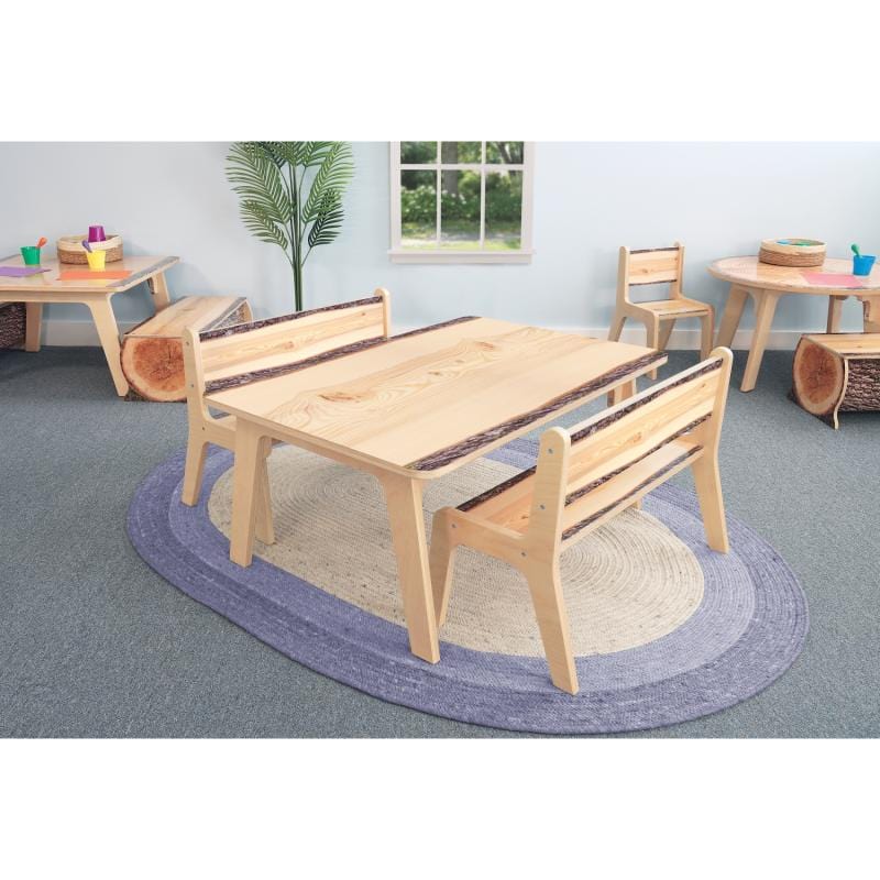 Live Edge Rectangle Dining Table 20