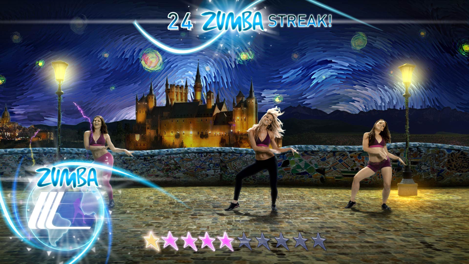 Zumba World Party Bundle Pack with Belt Accessory for Nintendo Wii - Fun Fitness Dance Game for Home Workouts & Party Entertainment