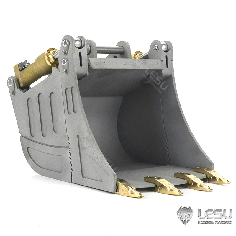 1/14 Scale LESU Metal RC Hydraulic Excavator Model - ET26L with 3-Section Ripper Bucket, Tree Digging Tool & Compactor | Remote Control Construction Toy for Adults & Kids | Perfect for Construction Simulation, Backyard Digging & RC Hobby Projects
