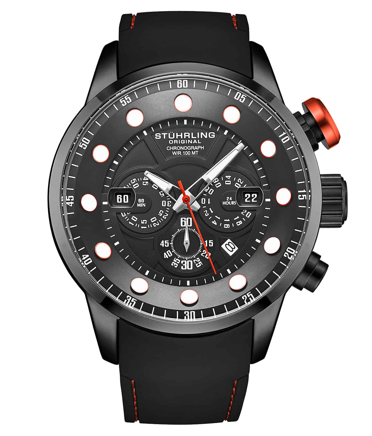 Aquatic Force 50mm Chronograph Watch 4053 - Waterproof Diving Watch for Men, Sports & Outdoor Activities