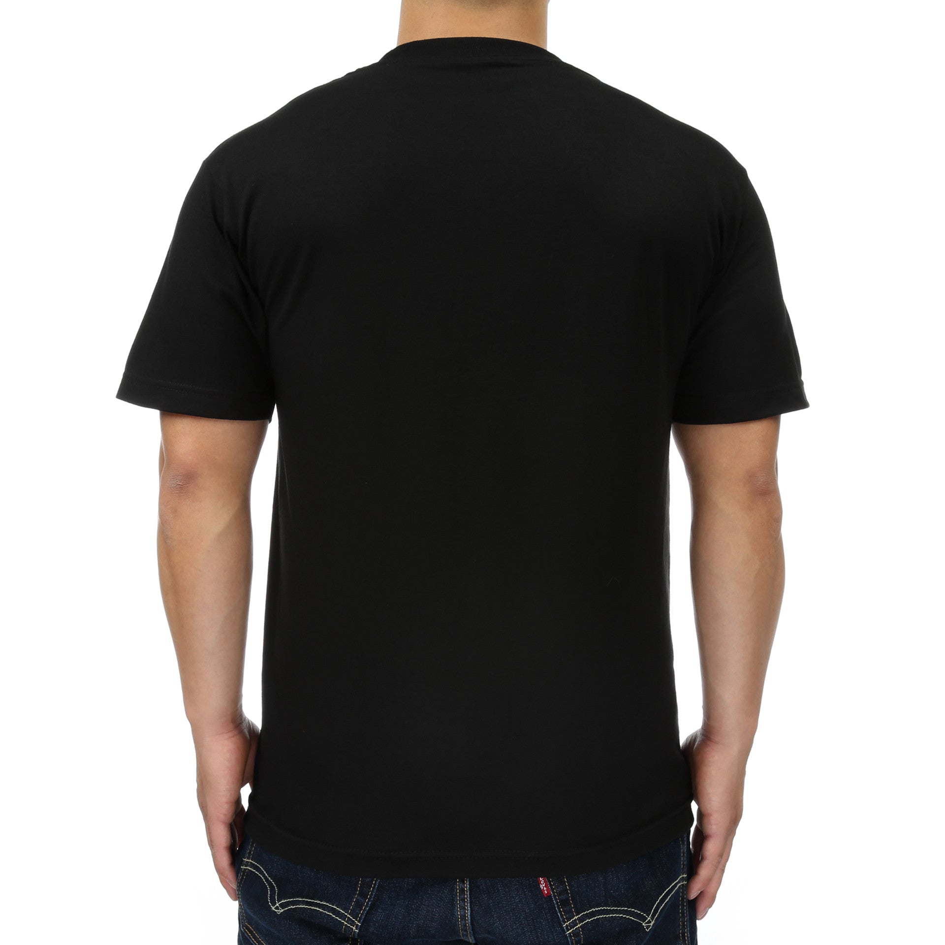 LRG Cluster Graphic T-Shirt for Men - Soft Cotton Crewneck Tee in Black | Casual Streetwear & Everyday Comfort