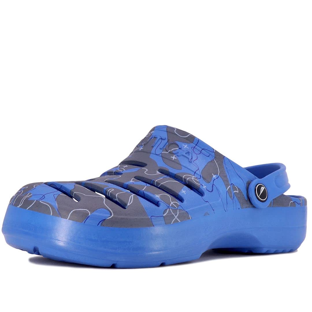 Nautica Men's Athletic Sports Sandals - Adjustable Back Strap Slip-On Water Shoes & Comfortable Clogs for Beach, Pool, and Outdoor Activities