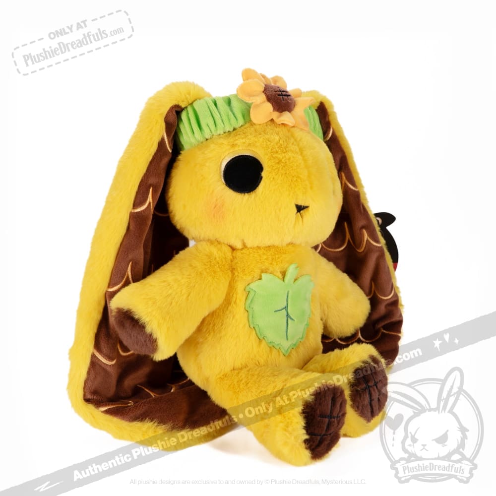 Sunflower Rabbit Plush Stuffed Animal - Soft Cute Bunny Toy for Kids & Adults | Perfect for Gifts, Nursery Decor, and Anxiety Relief