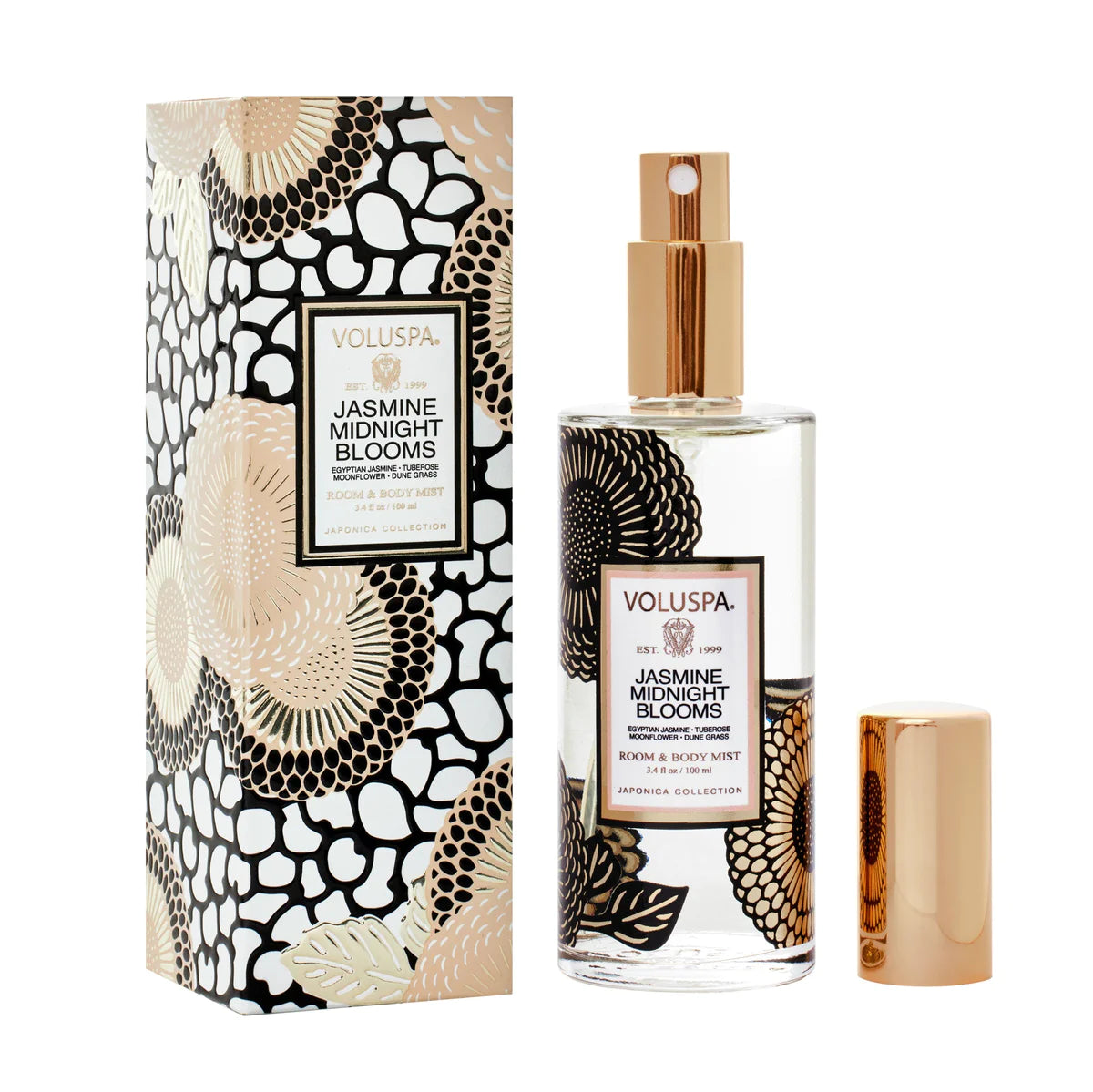 Jasmine Midnight Blooms Perfume Mist - Floral Fragrance for Room & Body Spray - Perfect for Relaxation, Aromatherapy & Home Decor