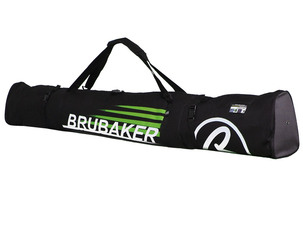 **Padded Ski Bag for 1 Pair of Skis & Poles - Water-Resistant & Durable - Perfect for Travel, Storage & Protection**