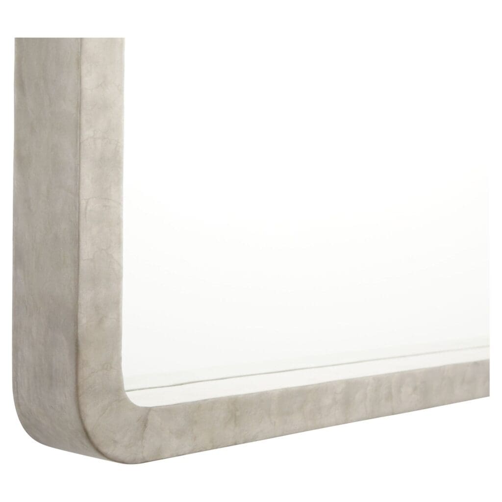 Cyan Design 11692 Triton Rectangle Mirror in Taupe - Modern Wall Decor for Living Room, Bedroom & Bathroom
