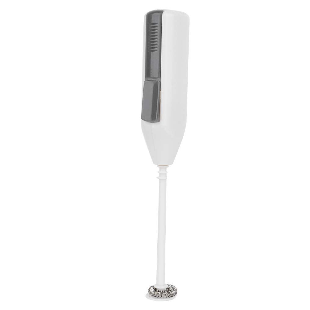 Electric Milk Frother Handheld - Mini Portable Milk Foam Maker for Coffee, Latte, Cappuccino, Hot Chocolate & Matcha - Battery Operated Drink Mixer - Perfect for Home, Office & Cafe Use