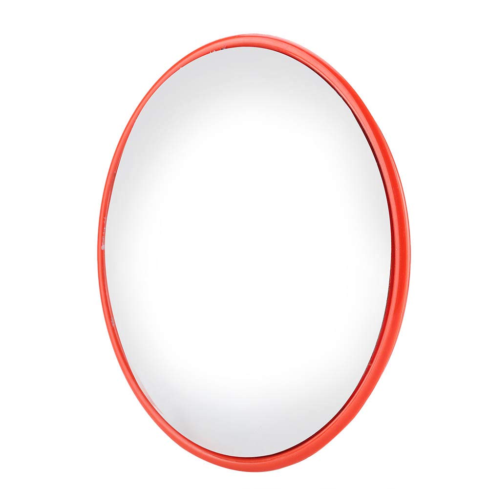 Tbest 12-Inch Panoramic Safety Mirror - 30cm Convex Traffic Mirror for Road, Warehouse & Shop Security - Perfect for Blind Spots, Parking Lots & Driveway Safety